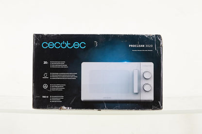 Proclean 3020. Micro-Onde Blanc Avec Revêtement Ready2Clean, Technologie 3Dwave, Input 1150W, Output 700W, 20L, 6 Modes.