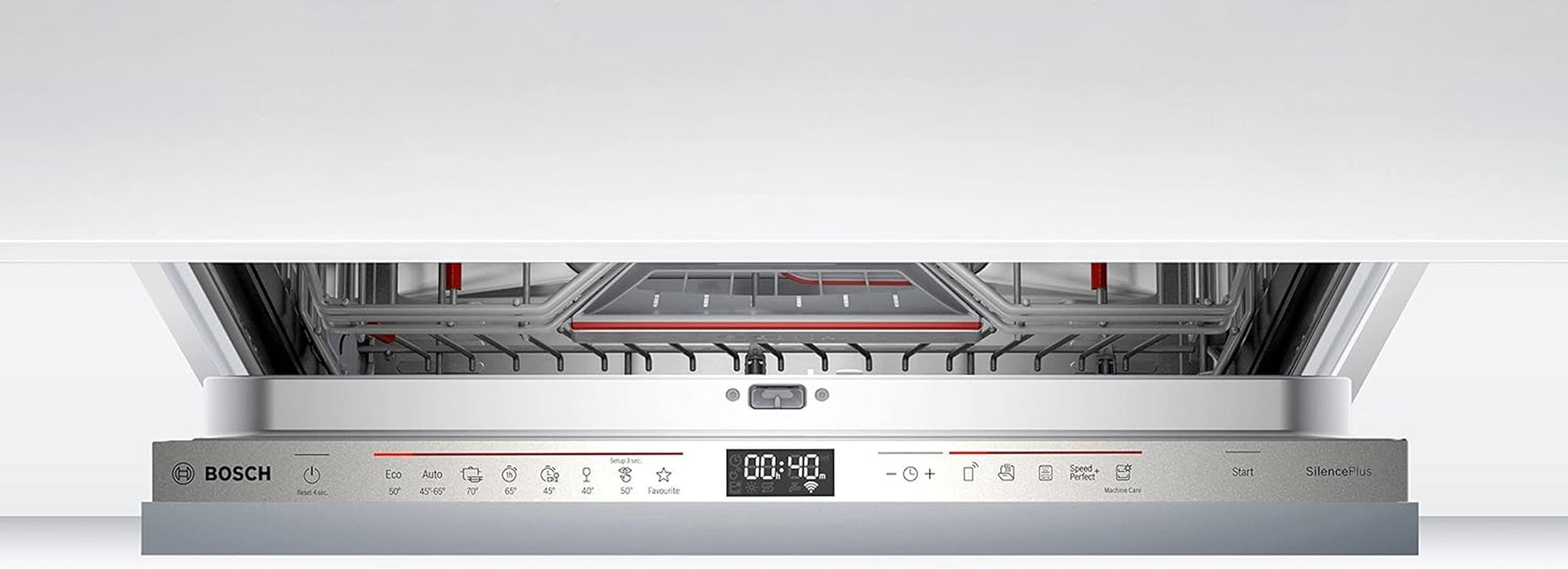 SMV6ECX93E - Série 6 - Lave-Vaisselle Tout Encastrable - Home Connect - 13 Couverts & Four Encastrable Série 4-60 X 60 Cm - HBA573BA0 - Four Multi-Fonctions Avec Pyrolyse - 3600 W