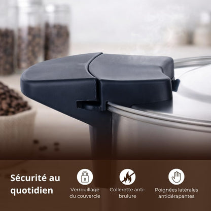 Percolateur À Café 7L - 65 Tasses - Filtre Inox Permanent