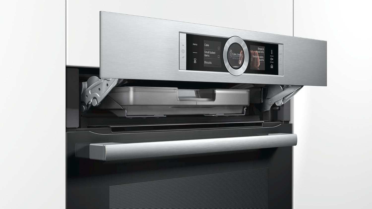 Serie 8 CSG636BS3 Four 47 L A+ Noir, Acier Inoxydable