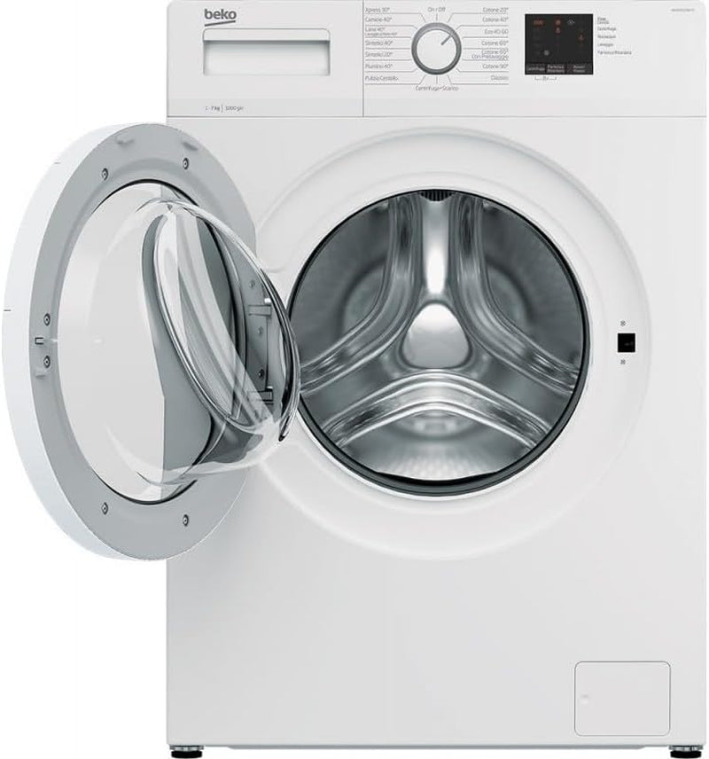 Beko WUX71031W-IT Lavatrice Libera Installazione Caricamento Frontale Bianco 7 K