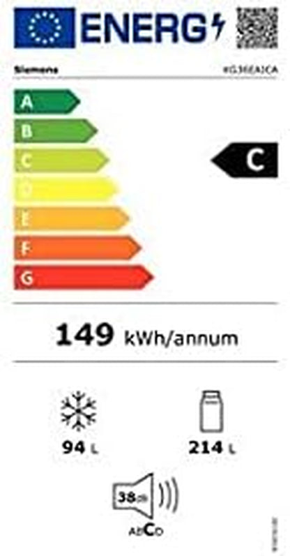 Réfrigérateur Congélateur Bas KG 36 EAI CA