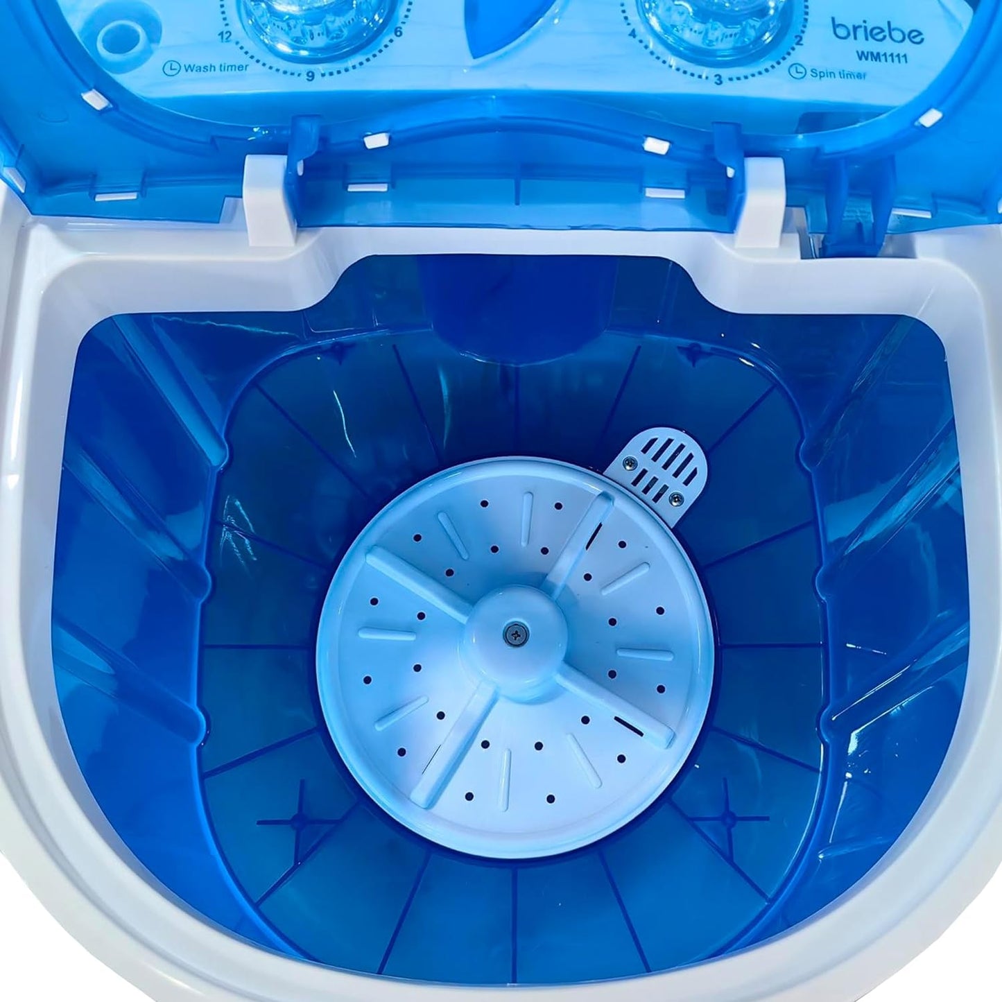 Camp Mini Machine À Laver Portable Avec Essorage, Camping, Capacité 3Kg De Linge, Idéal Pour Voyages, Caravanes Et Camping-Cars, Petite Laveuse, Faible Consommation D'Eau Et D'Énergie, WM1111