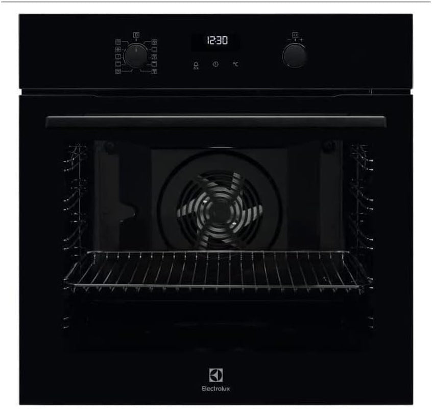 EOF6P40Z INTUIT - Four Électrique Encastrable - Chaleur Pulsée - 72L - Pyrolyse - A+ - Écran LCD - Porte Froide