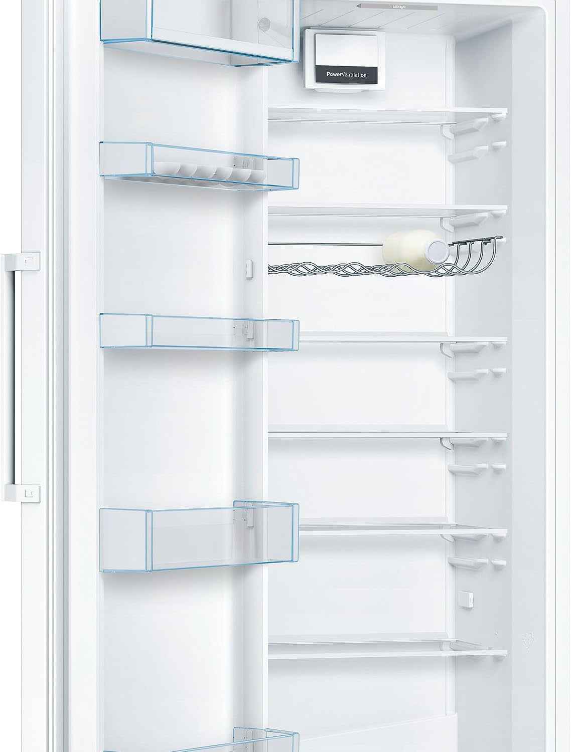 Bosch KSV33VWEP Série 4 - Réfrigérateur, Pose-Libre, Éclairage LED | 176 X 60 Cm, Blanc, Vitafresh, Technologie Intelligent Inverter, Fonction Super Réfrigération