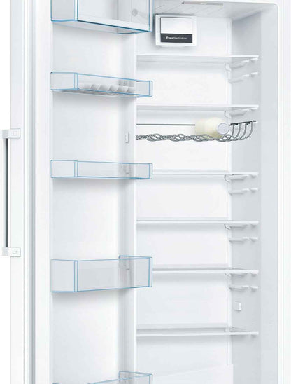 Bosch KSV33VWEP Série 4 - Réfrigérateur, Pose-Libre, Éclairage LED | 176 X 60 Cm, Blanc, Vitafresh, Technologie Intelligent Inverter, Fonction Super Réfrigération