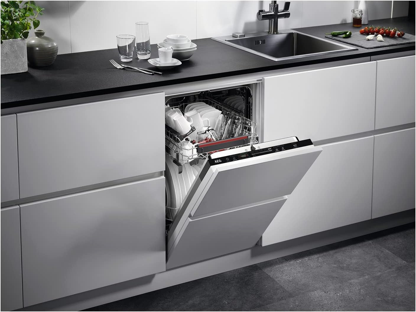 FSE62417P Lave-Vaisselle Semi-Intégré 9 Couverts E