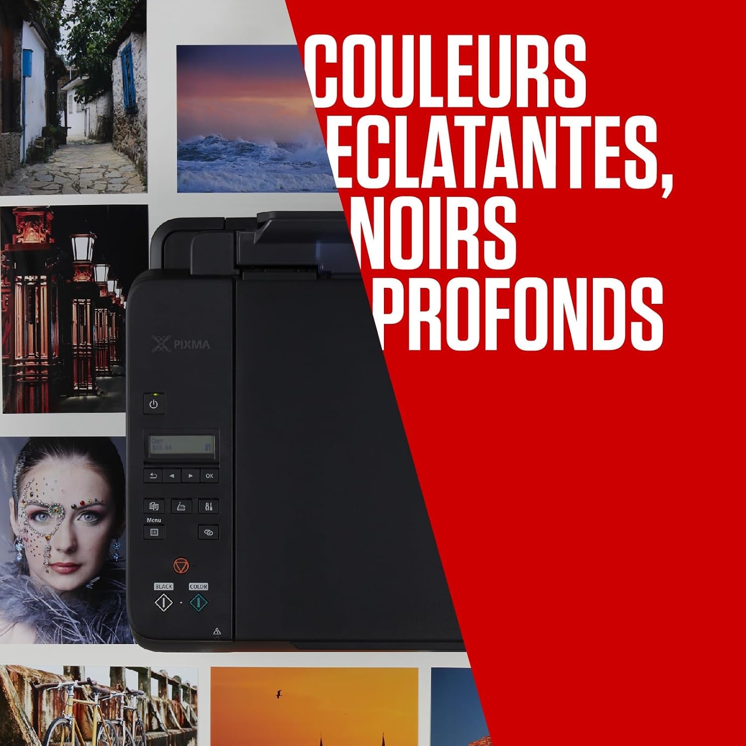 Canon PG-560XL + CL-561XL Fine Cartouches D'Encre D'Origine + Papier Photo | 14.3Ml + 12.2Ml Encre Authentique Haute Capacité Et Papier Photo - Pour PIXMA Ts5350I, Ts7450I, Ts5350A, TS5350 Et plus !