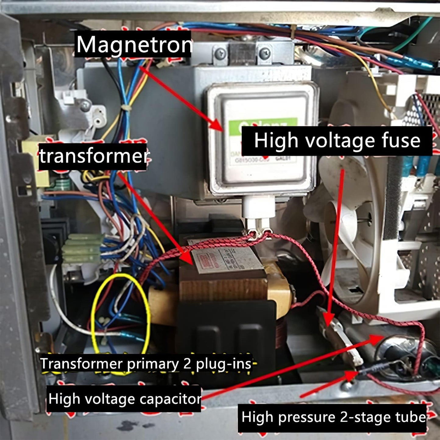 Magnetron 1000 W 2M248J Pour Four À Micro-Ondes Toshiba 2M219J 2M226 2M253J Accessoires De Réparation