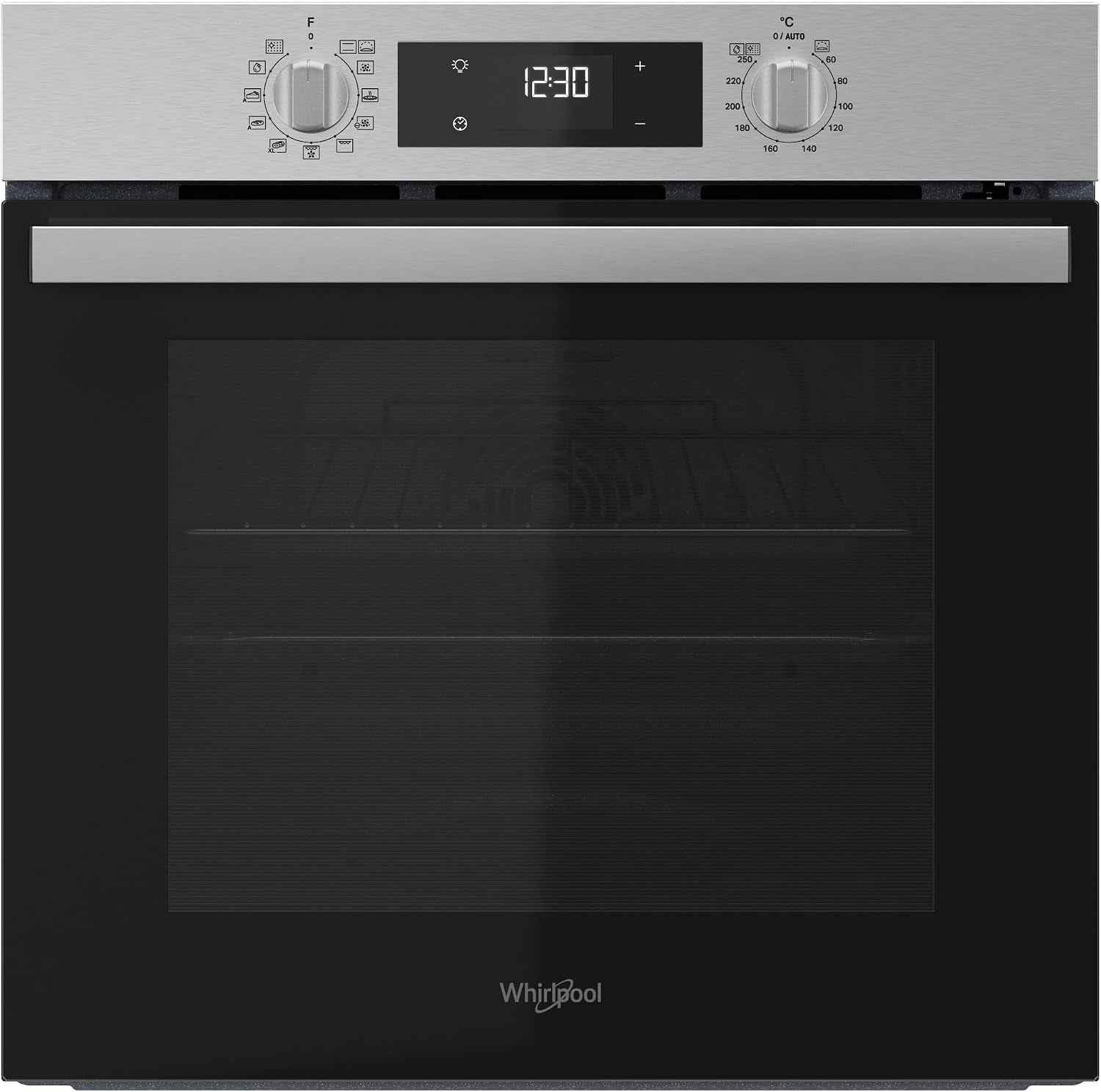 OMR58RR0X Four Multifonction Encastrable Électrique, Ventilé, Pyrolytique, Capacité 71 L, Acier Inoxydable, Classe A+. Cook 3, Cool Door, Easy Clean. 59,5 X 59,5 X 55,1 Cm