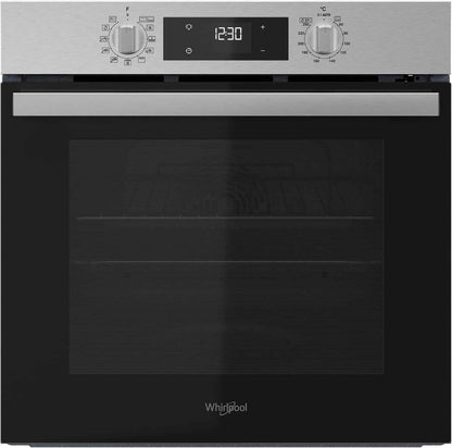 OMR58RR0X Four Multifonction Encastrable Électrique, Ventilé, Pyrolytique, Capacité 71 L, Acier Inoxydable, Classe A+. Cook 3, Cool Door, Easy Clean. 59,5 X 59,5 X 55,1 Cm