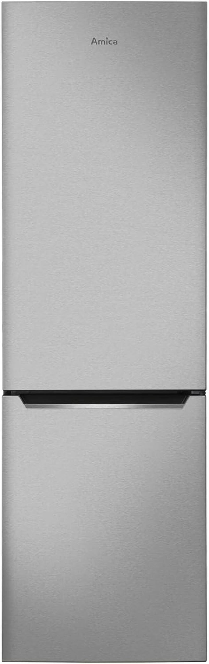 Amica KGCN 387 110 E Stand Kühl-Gefrierkombination, 54Cm Breit, 231 L, Nofrost, Superkühlfunktion, Edelstahloptik