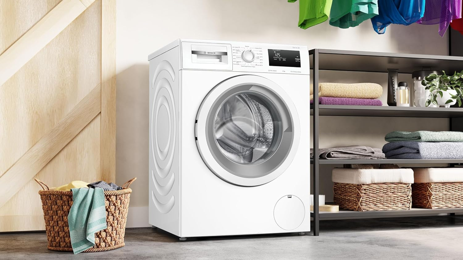 WAN24008II Machine À Laver 8 Kg 1200 Tr/Min Chargeur Frontal Classe D'Efficacité Énergétique A