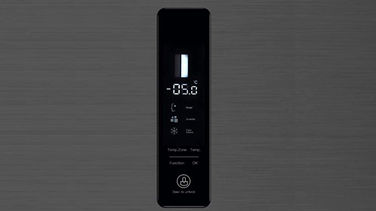 559L Réfrigérateur Américain Inverter Distributeur Eau Noir | FSS559NEI42D, Inverter, No Frost, Écran LED Numérique, Garantie Compresseur 12 Ans