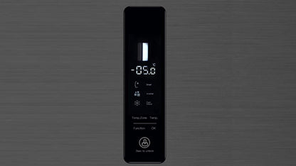 559L Réfrigérateur Américain Inverter Distributeur Eau Noir | FSS559NEI42D, Inverter, No Frost, Écran LED Numérique, Garantie Compresseur 12 Ans