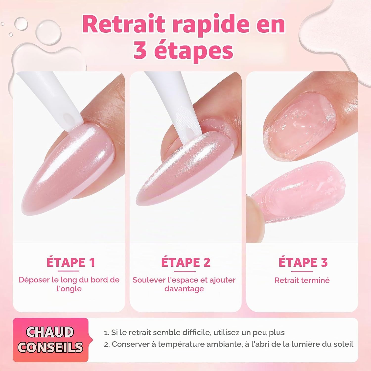 Colle Forte Pour Faux Ongles 15 Ml, 2 PCS Colle Ongle À Séchage Rapide, Sans Lampe UV, Kit Adhésif Pour Extension Acrylique Et DIY