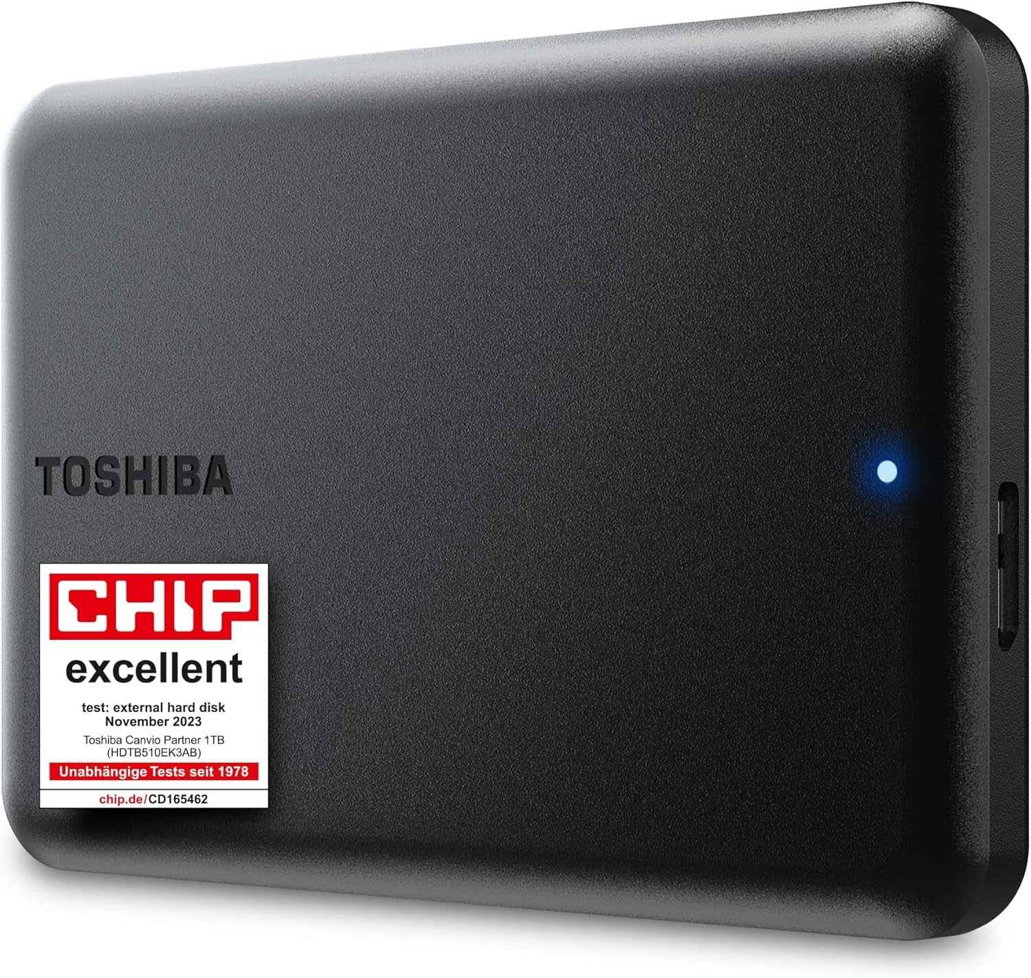 Canvio Partner 1TB - Disque Dur Externe Portable 2,5'', USB 3.2, Compatible Mac Et Windows. (HDTB510EK3AB)
