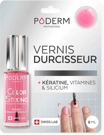 Vernis Durcisseur Ongles - Gloss Éclat | Répare Et Renforce Les Ongles Abîmés Et Fragilisés Par Les Vernis Semi-Permanents | Biotine, Silicium, Kératine | Développé Par Un Podologue En Suisse