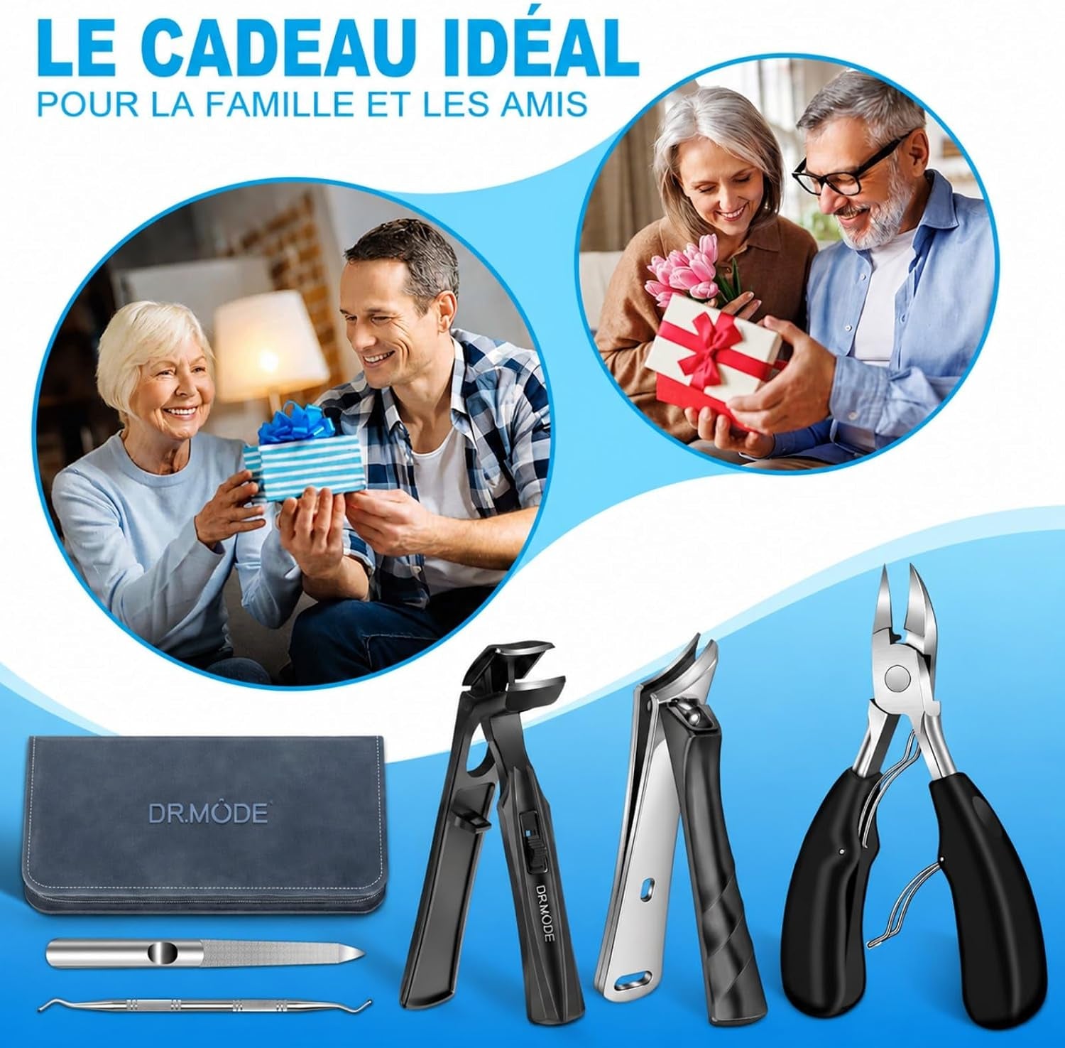 Coupe-Ongle Professionnel Pour Ongles D'Orteils Épais | Coupe Ongle Pied Pour Personnes Âgées, Pince Coupe Ongles Pour Les Pieds Incarnés, Design Tête Inclinée Et Long Manche