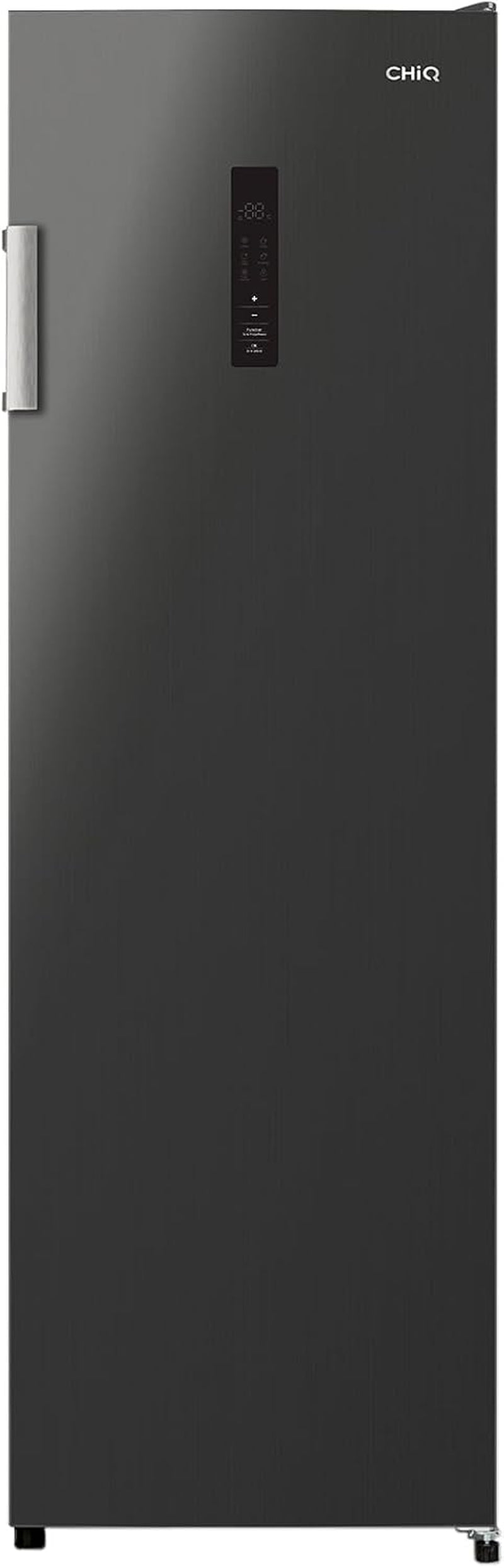 Congélateur Armoire 206L No Frost Inverter Noir (CSD206NEID) | Multi Air Flow, Ultra-Bas -32°C, Silencieux 39Db, Réfrigérateur Congélateur Commutable, Hauteur 1705Mm