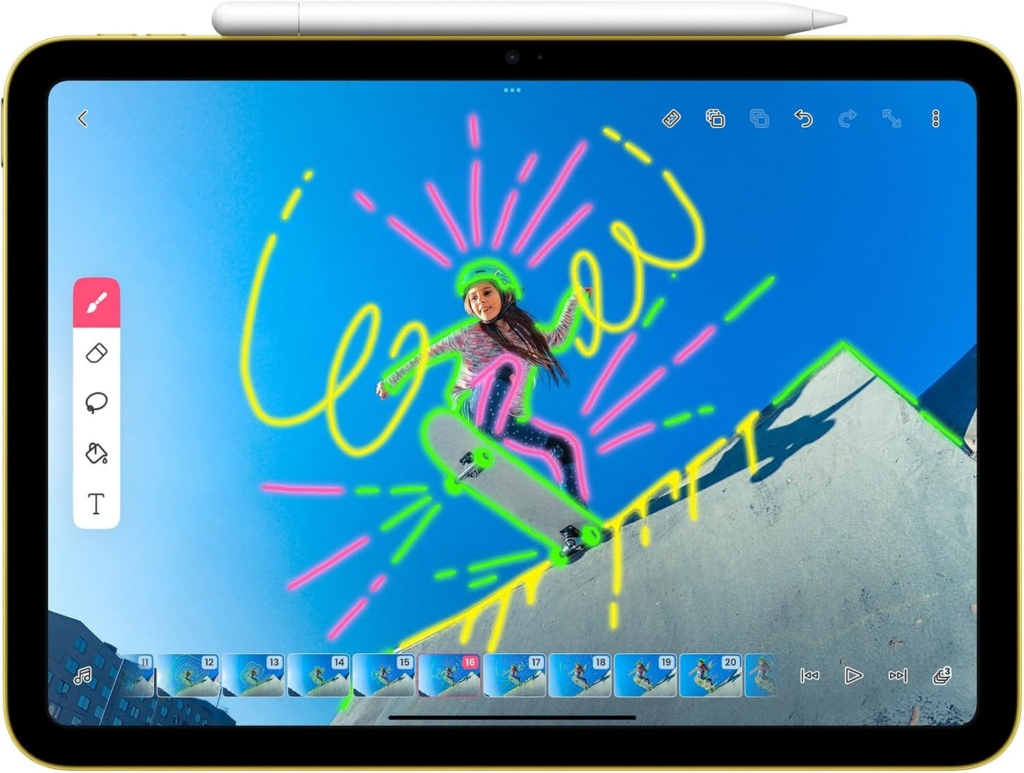 Pencil (USB-C) : Précision Au Pixel Près, Sensibilité À L’Inclinaison Et À La Pression Et Faible Latence De Pointe Pour La Prise De Notes, Le Dessin Et La Signature De Documents