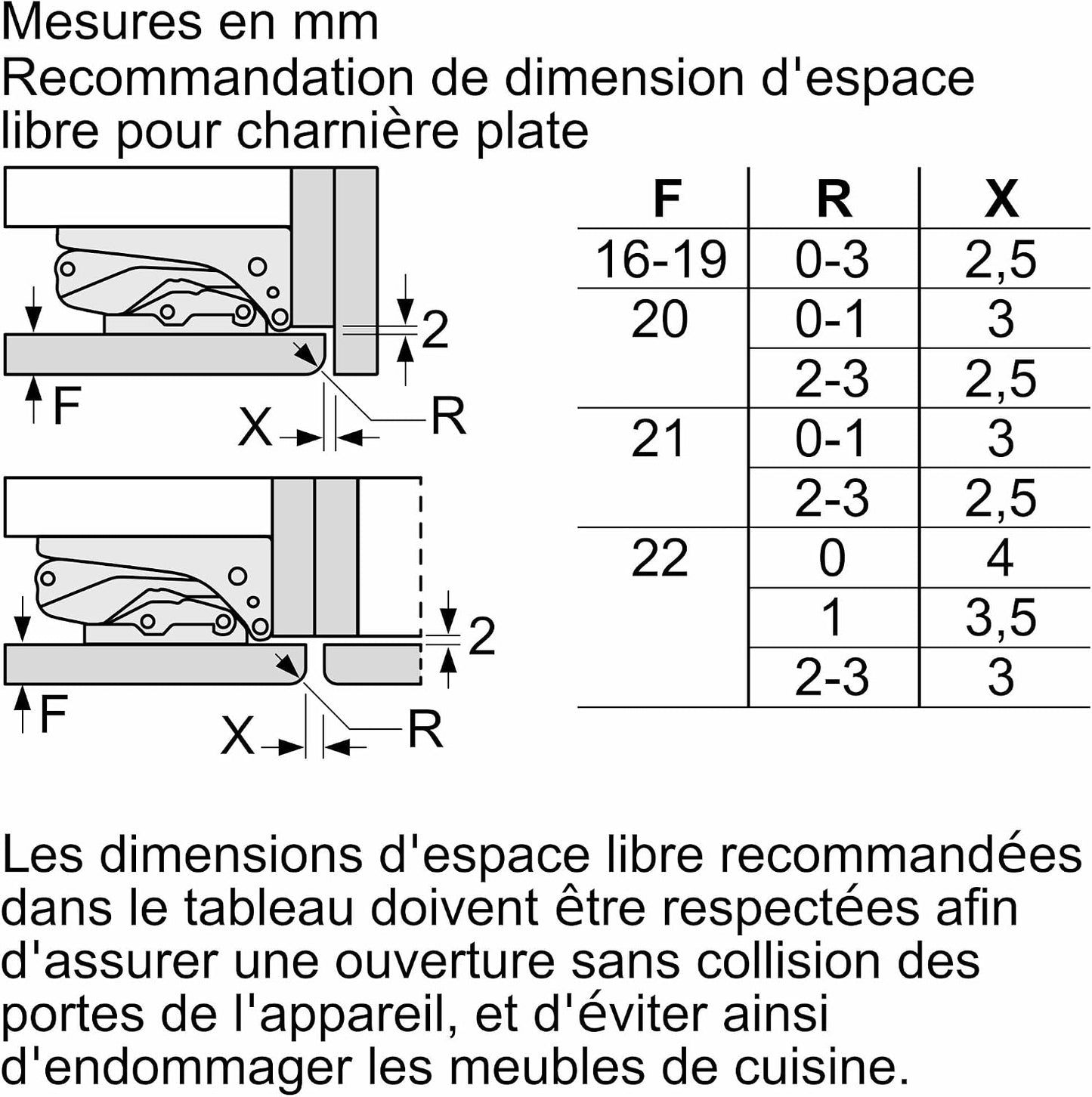 Bosch KIR81VFE0 Série 4 - Réfrigérateur, Encastrable, Tiroir Multi Box XXL | 177.2 X 54.1 Cm, 310 L, Éclairage LED, Fonction Super Réfrigération