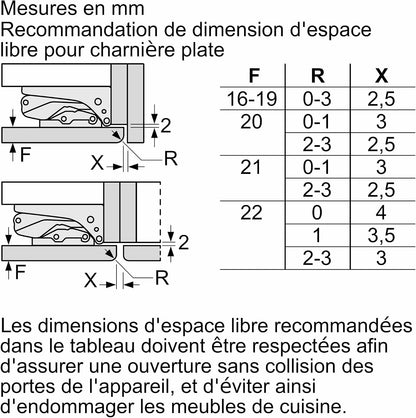 Bosch KIR81VFE0 Série 4 - Réfrigérateur, Encastrable, Tiroir Multi Box XXL | 177.2 X 54.1 Cm, 310 L, Éclairage LED, Fonction Super Réfrigération