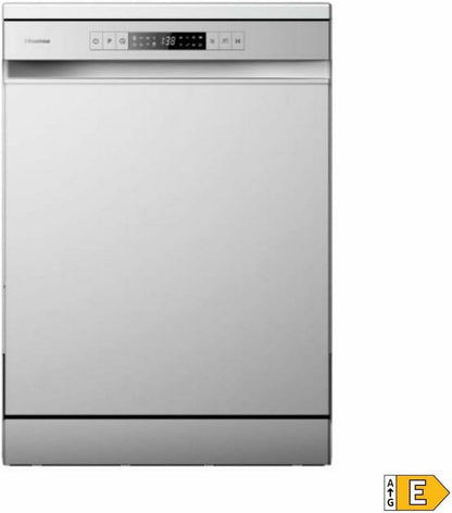 Hisense HS622E10X Lave-Vaisselle, Capacité 13 Services, 60 Cm, Programme ECO, Silencieux, 2, Filtre Autonettoyant, Compteur Numérique