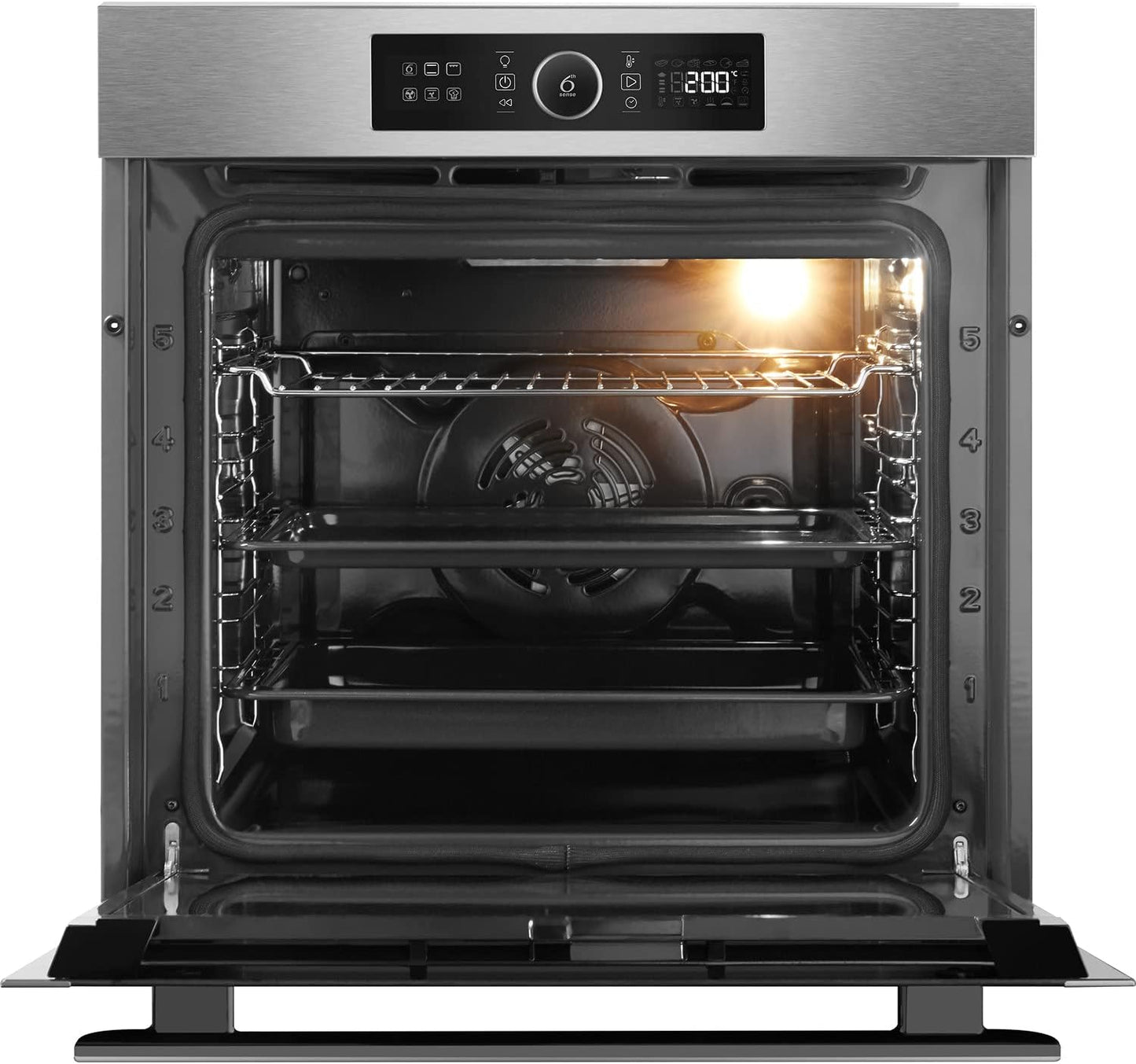 Whirlpool AKZ9 6270 IX Four Four Électrique 73 L Acier Inoxydable A+ - Fours (Moyenne, Four Électrique, 73 L, 73 L, a Pyrolyse, Acier Inoxydable)