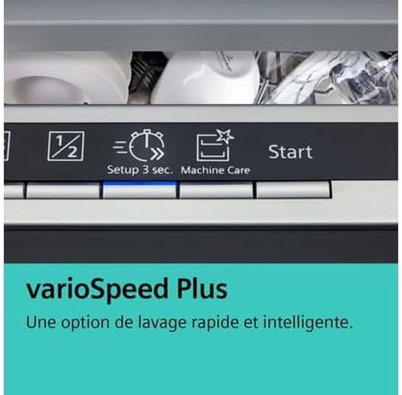 Lave Vaisselle Integrable 60 Cm SN57ZS06CE, IQ700, 14 Couverts, 8 Prog, 40 Db