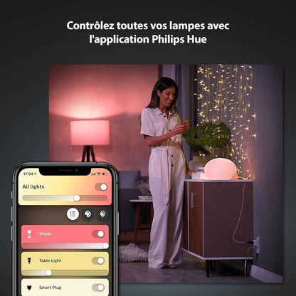 Philips Hue, Lot De 3 Prises Connectées, Fonctionne Avec Alexa, Google Et Apple Homekit