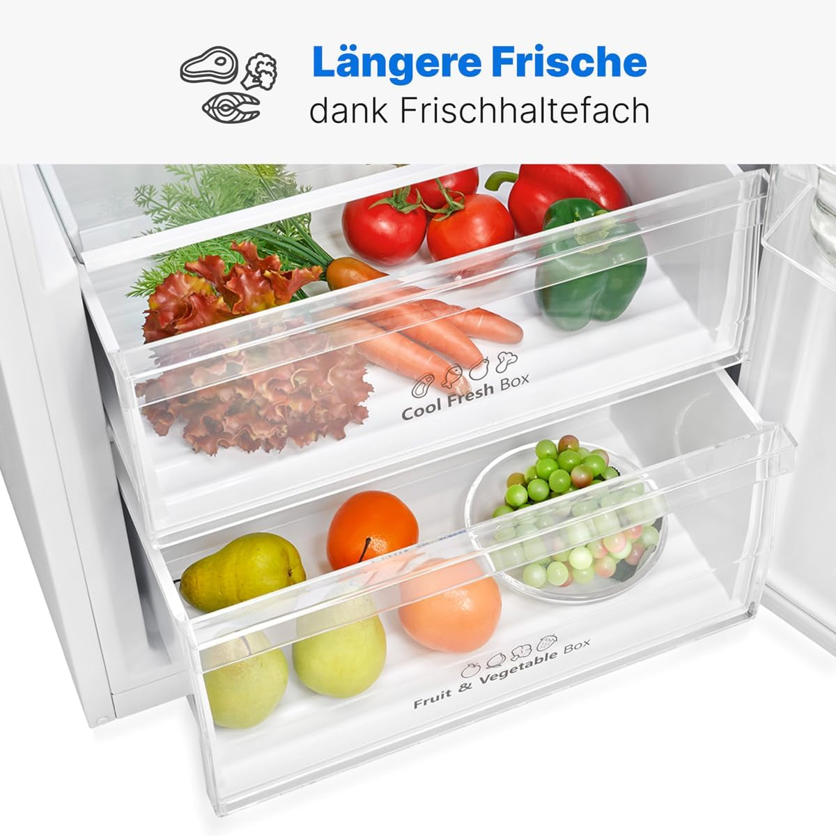 Réfrigérateur Colonne 322 L Nofrost VS 7345, Multiairflow, Blanc | Nofrost, Multiairflow, Refroidissement Rapide, Mode Économie D'Énergie, Largeur 60 Cm