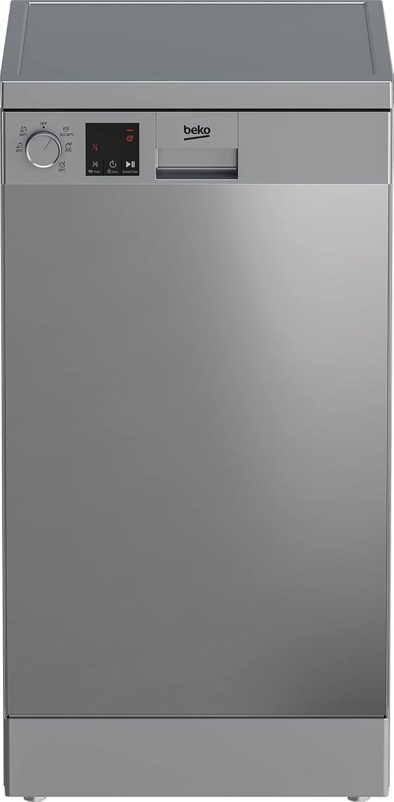 Lave-Vaisselle BEKO DVS05024X Acier Inoxydable (45 Cm)