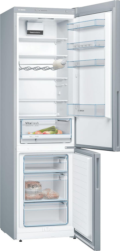 KGV39VLEAS - Série 4 -Réfrigérateur Combiné Pose-Libre - 201 X 60 Cm - Inox