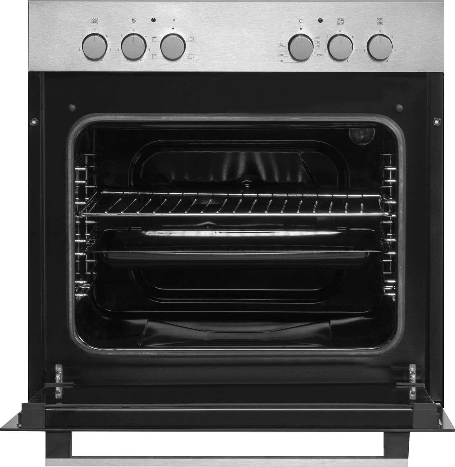 Respekta Set Cuisinière Four Et Plaque De Cuisson/Four Encastrable De 66 L Avec Plaque Vitrocéramique/Classe D'Efficacité Énergétique a / HS2000-33/2 Pièces