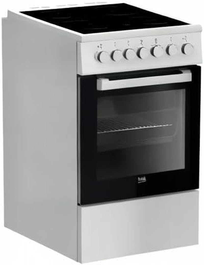Fsm571 00Gw Cuisinière (Électriques/Autonome)/50 Cm/Témoin De Chaleur Résiduelle/Noir