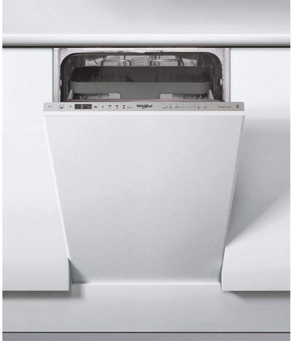 Whirlpool WSIO 3T223 PCE X Lave-Vaisselle Entièrement Intégré 10 Places A++ - Lave-Vaisselles (Entièrement Intégré, Compact (45 Cm), Acier Inoxydable, Boutons, 1,3 M, 1,55 M)