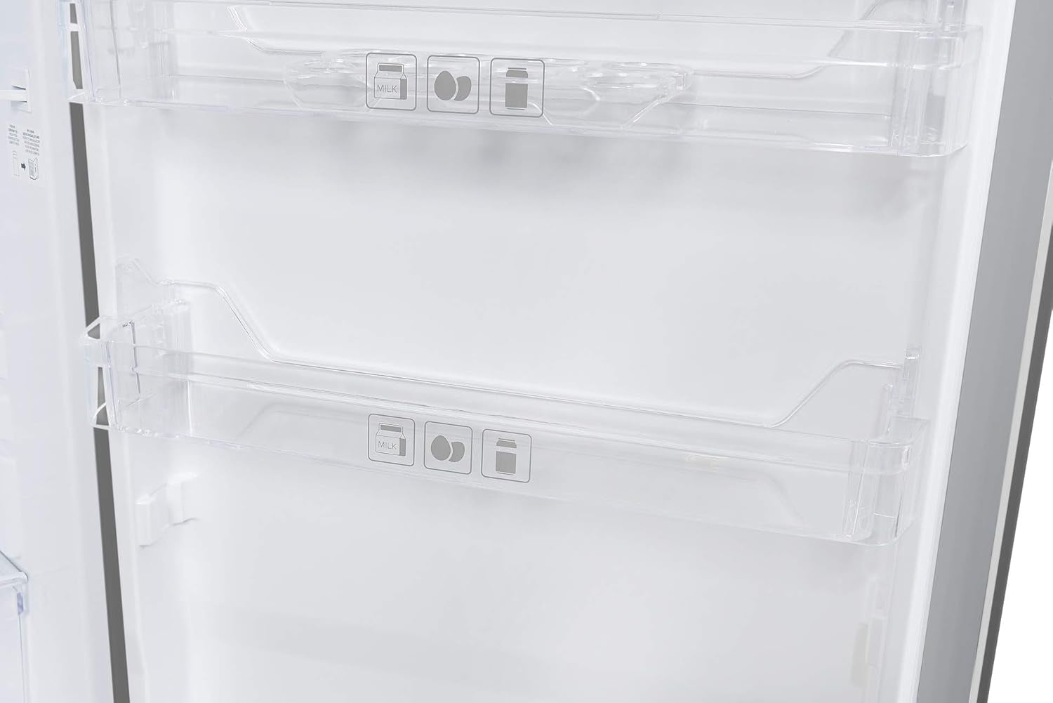 Exquisit Réfrigérateur KS16-V-H-040E Inoxlook | Meuble Sur Pied | Volume 127 L | Inoxlook | Étagères En Verre Et Compartiment À Légumes | Éclairage | Étagères De Porte | Butée De Porte Interchangeable