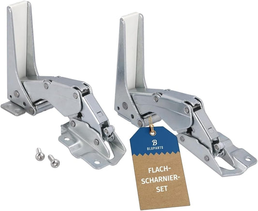 Lot De Charnières De Porte Inférieures Comme AEG 4055504197 Pour Réfrigérateur