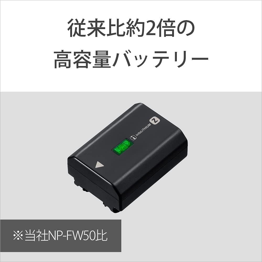 Sony Bloc-Batterie Rechargeable NPFZ100.CE Série Z - Noir | Provenance France. Emballage Securisé. Livré Avec Facture Dont TVA.