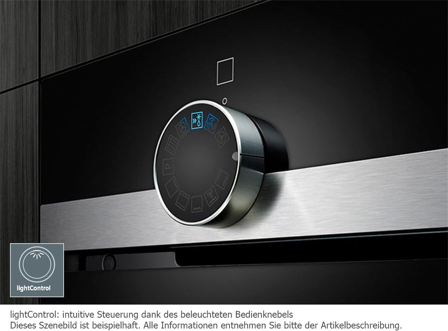 HB517ABS0 Four 71 L a Noir, Acier Inoxydable