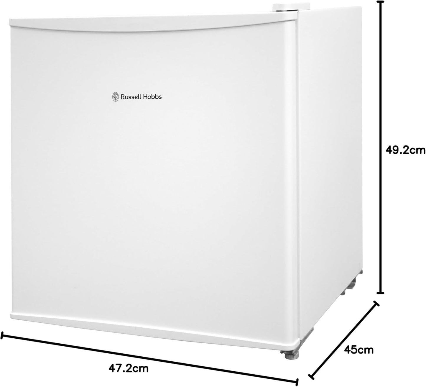 RHTTLF1-EU Mini-Réfrigérateur En Pose Libre, 43 Litres, Classe D'Efficaciré Énergétique F - Blanc