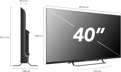 TV LED FHD 40' (101 Cm) 40FV02V Smart TV VIDAA - Molotov, Netflix, Prime Video, Disney+, Youtube, Plex 3Xhdmi - 2Xusb - Mode Hotel-