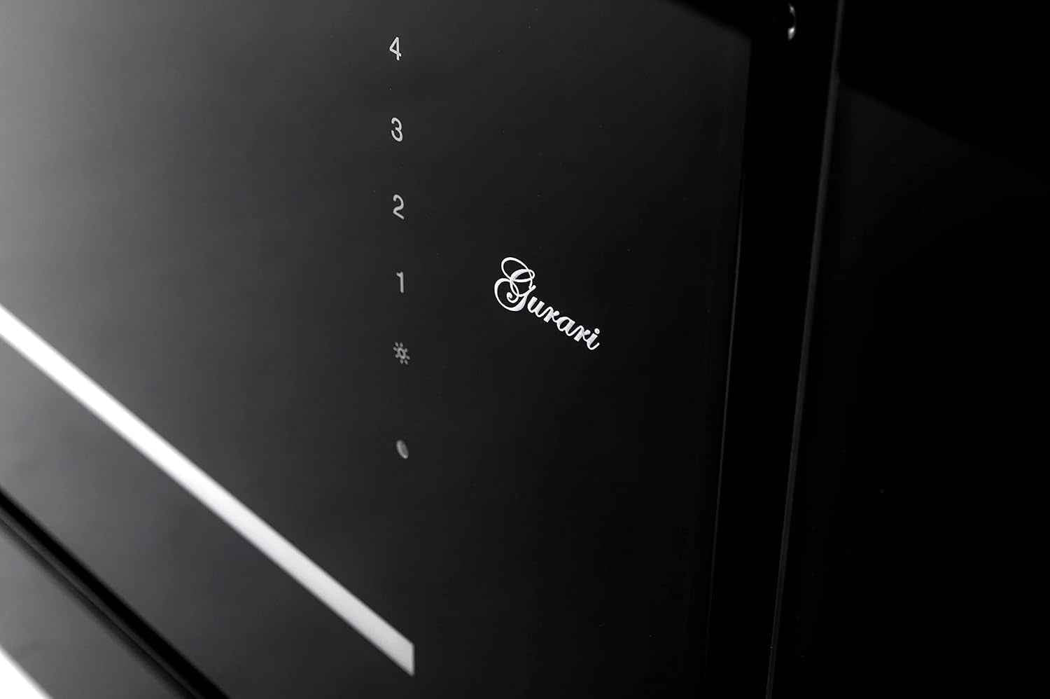 Hotte Aspirante De Plafond, 120 Cm, GCH C 341 Prime, Moteur D'Aspiration À Recirculation, 1000 M³/H, En Verre, Noir, Avec Télécommande, Classe D'Efficacité Énergétique A