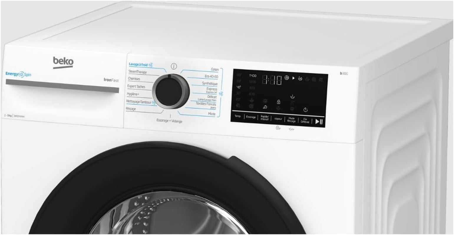 Lave-Linge Frontal 9Kg 1400 Tours/Min - BM3WFU49411B