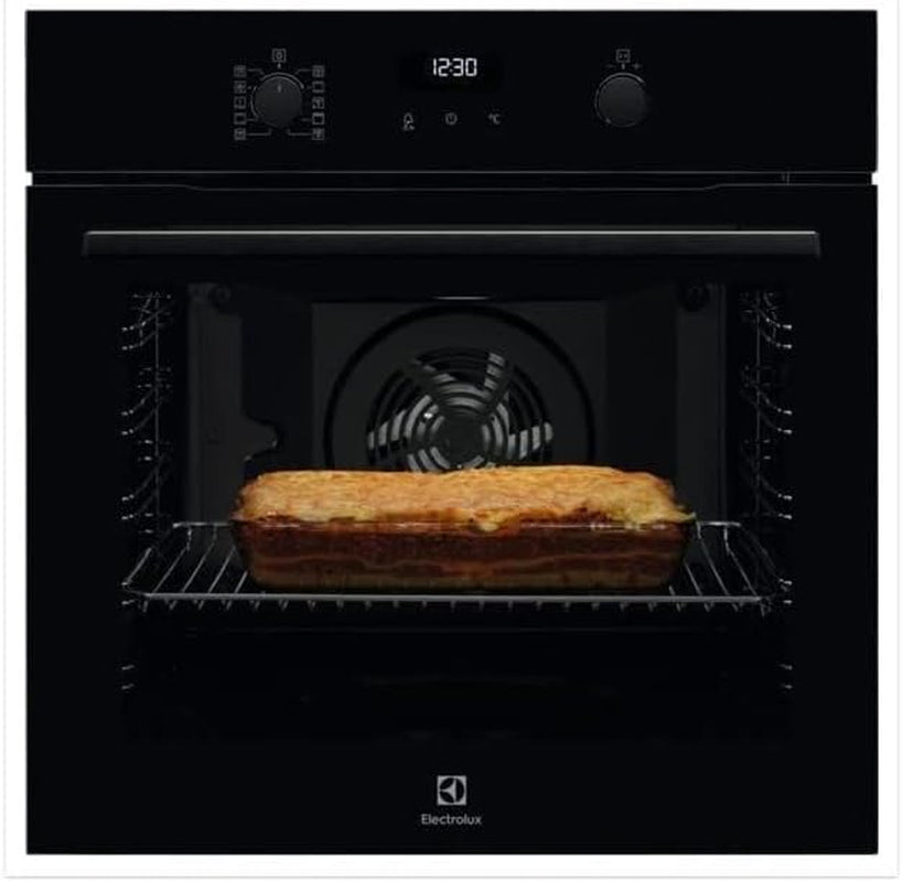 EOF6P40Z INTUIT - Four Électrique Encastrable - Chaleur Pulsée - 72L - Pyrolyse - A+ - Écran LCD - Porte Froide