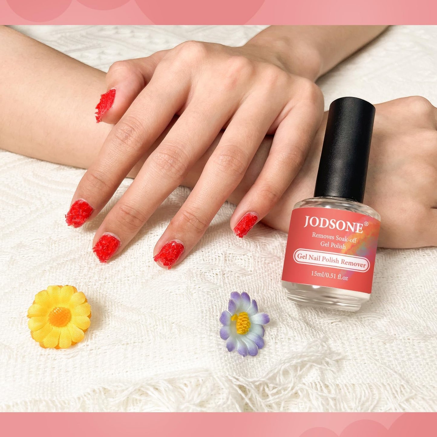 15Ml Dissolvant Vernis Semi Permanent, Enlève Le Vernis Gel En 3 À 5 Minutes Sans Trempage Ni Enveloppement, Enlève Facilement Et Rapidement Vernis Gel