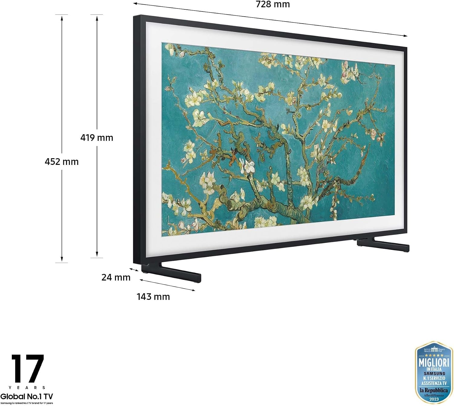 QE32LS03C Téléviseur QLED 32 Pouces the Frame