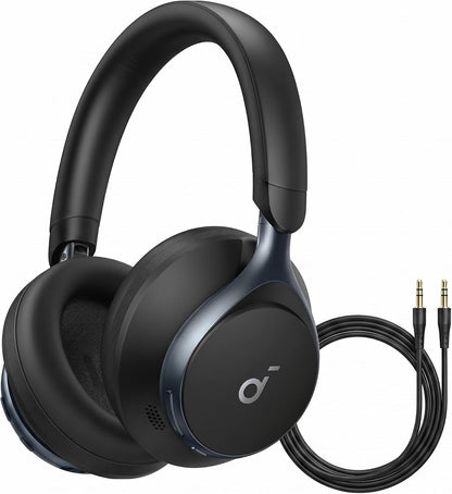 Par Anker Space One Casque Bluetooth Sans Fil | Réduction De Bruit Active Adaptative by Anker, Réduction Des Voix Humaine 2X plus Efficace, ANC 46H, Application, LDAC Hi-Res