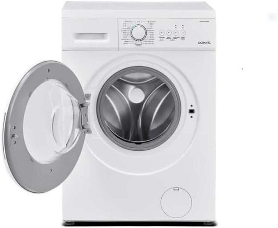 Lave-Linge Hublot OCEANIC - OCEALL610WS - 6 Kg - Largeur 59,5 Cm - 1000 Trs/Min - Blanc